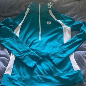 Women’s athletic quarter zip Victoria Secret Pink